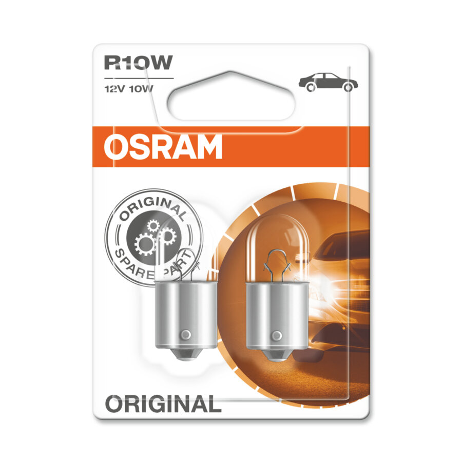2 Ampoules OSRAM R10W Original 12V