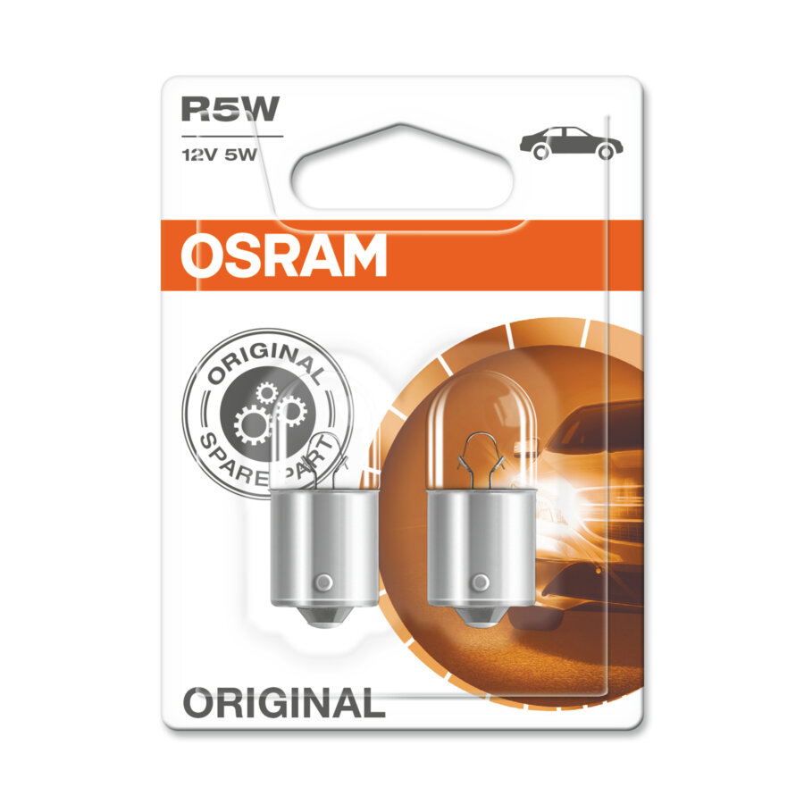 2 Ampoules OSRAM R5W Original 12V