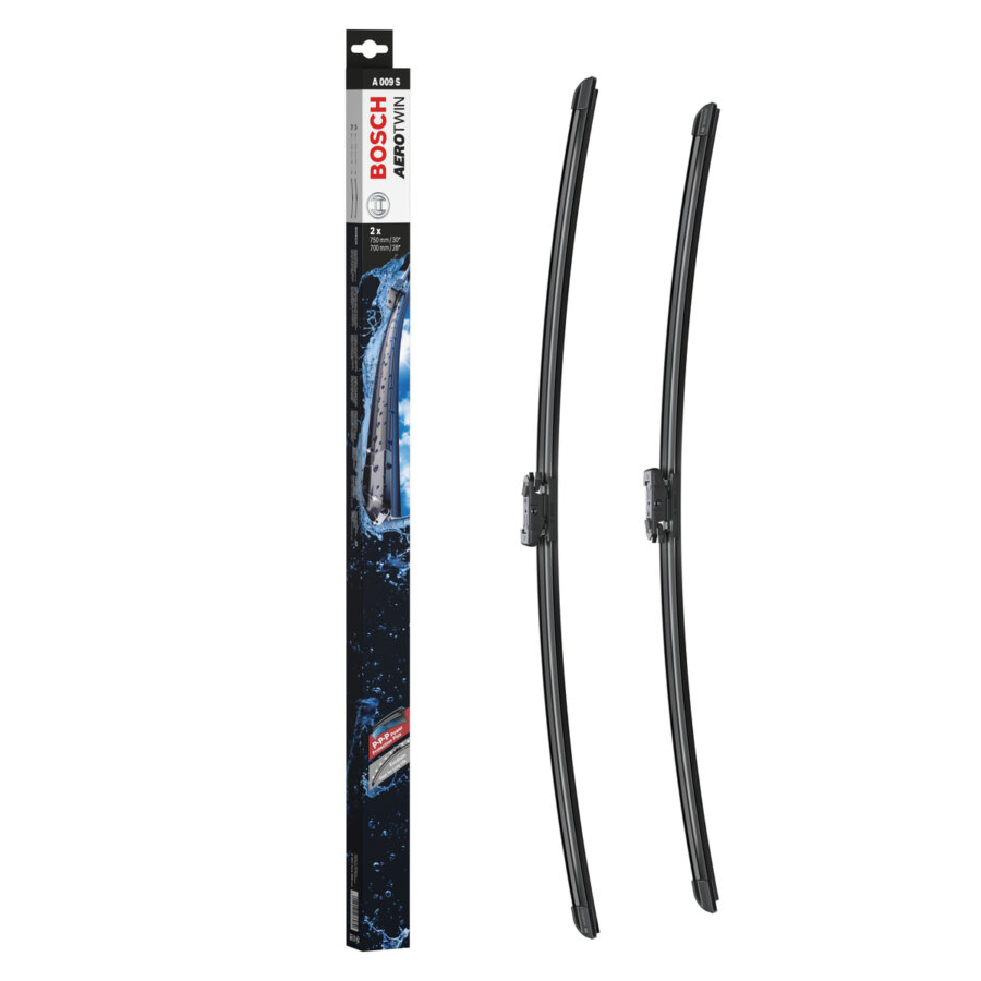 2 balais d’essuie-glace BOSCH Aerotwin A009S