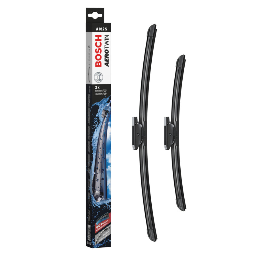 2 balais d’essuie-glace BOSCH Aerotwin A012S