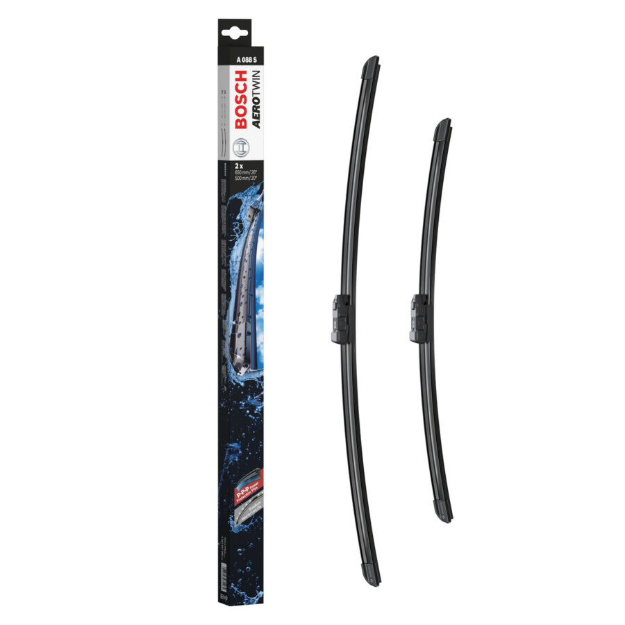 2 balais d’essuie-glace BOSCH Aerotwin A696S