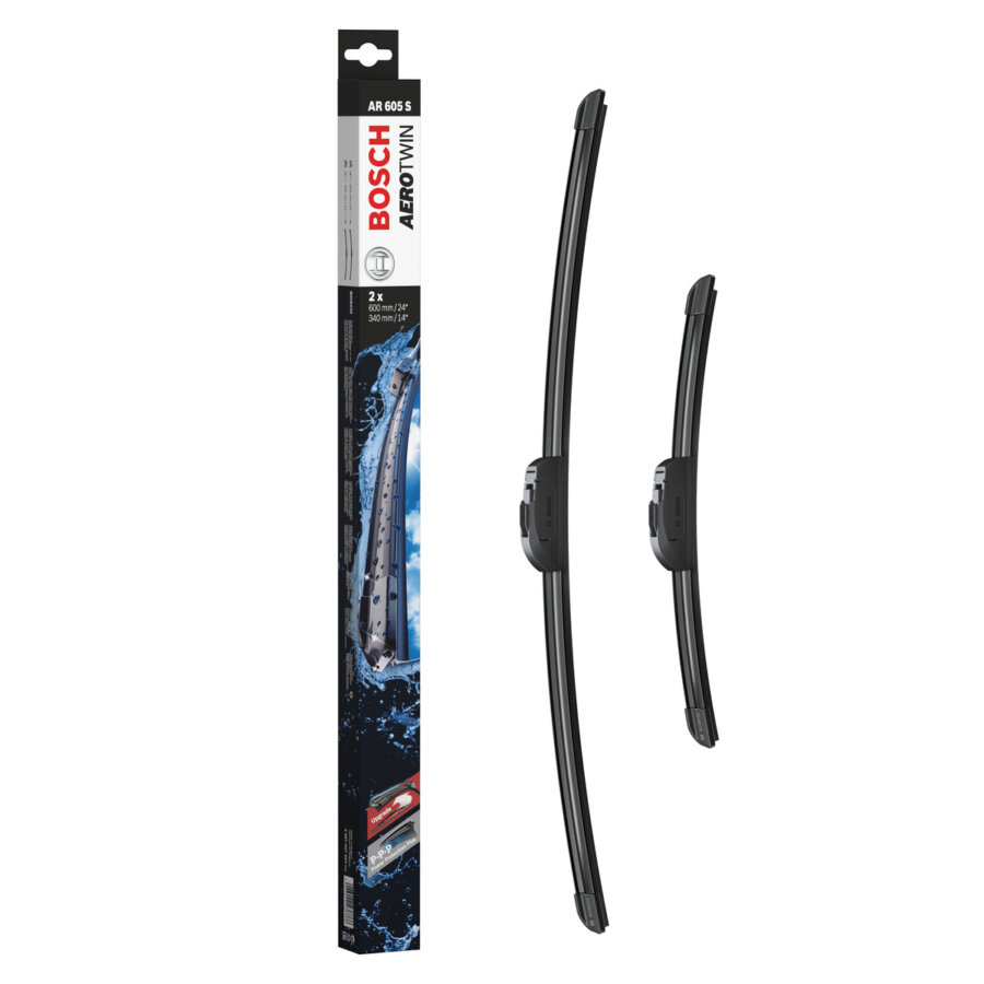 2 balais d’essuie-glace BOSCH Aerotwin Retrofit AR605S