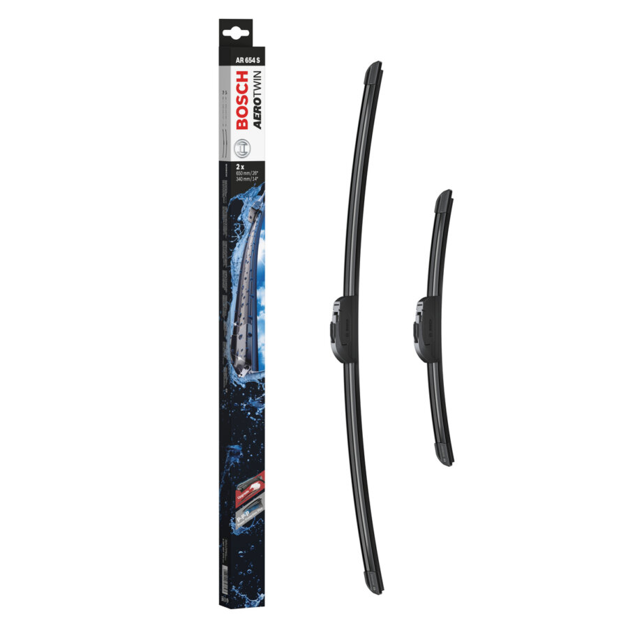2 balais d’essuie-glace BOSCH Aerotwin Retrofit AR654S