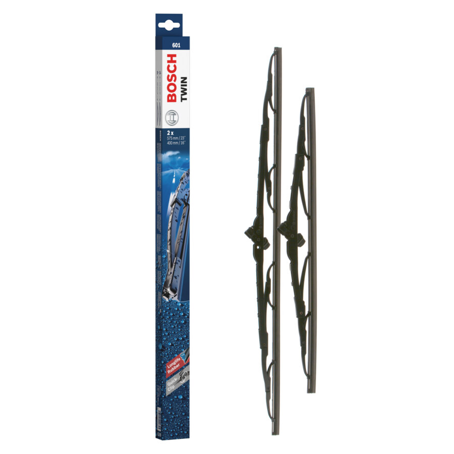 2 balais d’essuie-glace BOSCH Twin 601