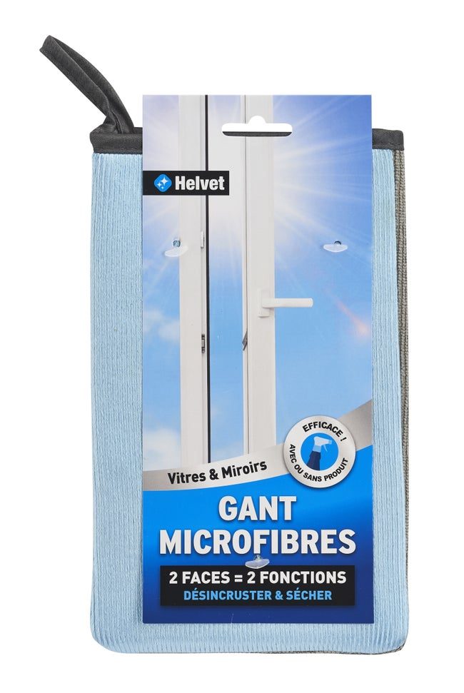 Gant microfibre GERLON Vitres et miroirs