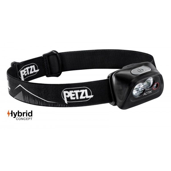 Lampe Frontale Petzl Actik – Noir