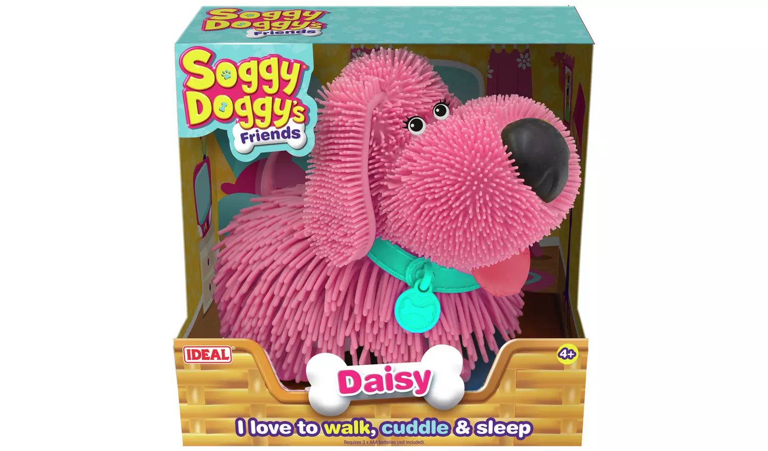 Ideal Soggy Doggy Friends – Pink Daisy862/7210