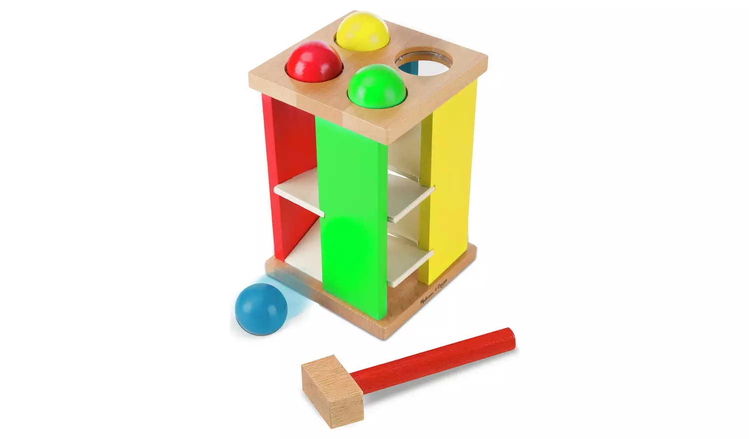 Melissa & Doug Pound n Roll Wooden Tower