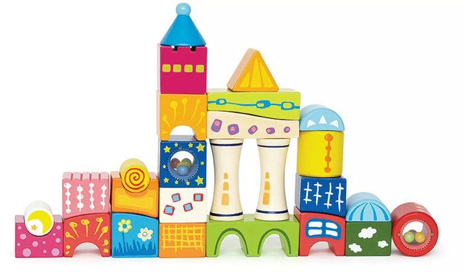 Marbel Ltd Hape Fantasia Blocks Castle