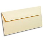 Enveloppes Bande adhésive Ivoire Sans Fenêtre Clairefontaine C5/6 11 (H) x 22 (l) cm 120 g/m² – 20 / Paquet