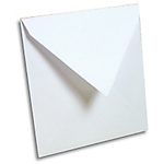 Enveloppes Gommée Blanc Sans Fenêtre Clairefontaine 16,5 (H) x 16,5 (l) cm 120 g/m² – 20 / Paquet