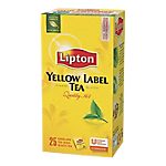Sachets de thé Lipton Yellow Label Thé noir – 25 / Paquet