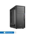 PC de bureau Intel i5-7500 4x 3.40Ghz (max 3.8Ghz), Intel HD- Graphics 630, 8 Go RAM DDR4 2400Mhz, 250 Go SSD, 1 To HDD, USB 3.0, Wifi, Full HD 1080p, Alim 80+. Unité centrale avec Windows 10 64 Bit