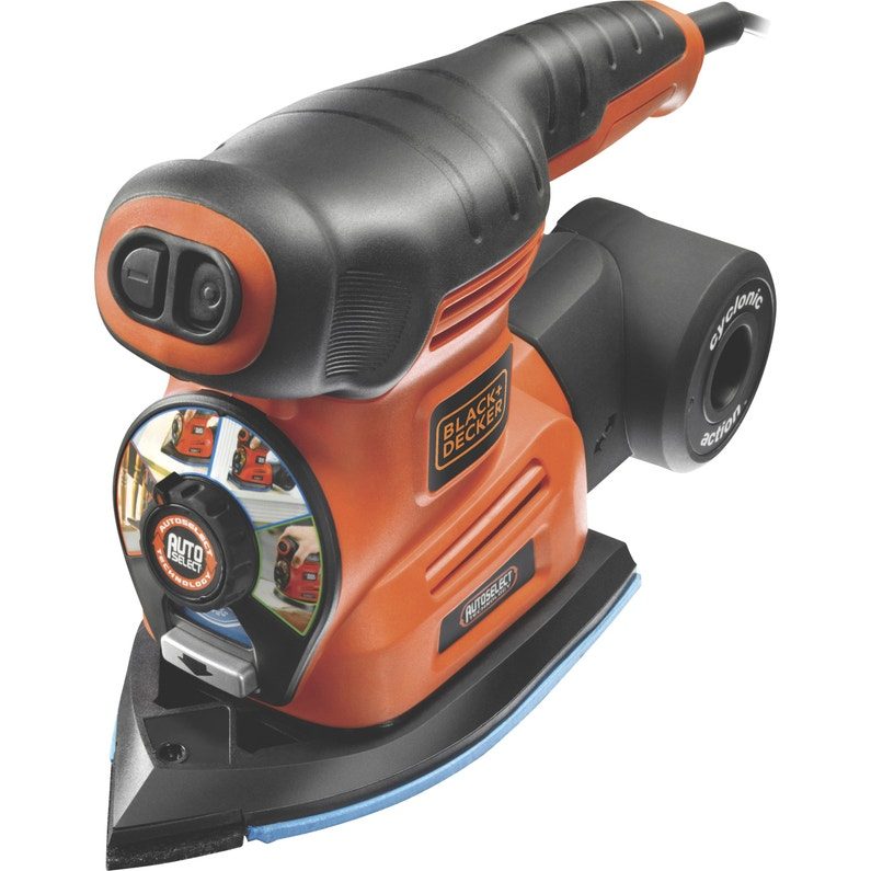 Ponceuse multifonction filaire BLACK+DECKER KA280, 220 W