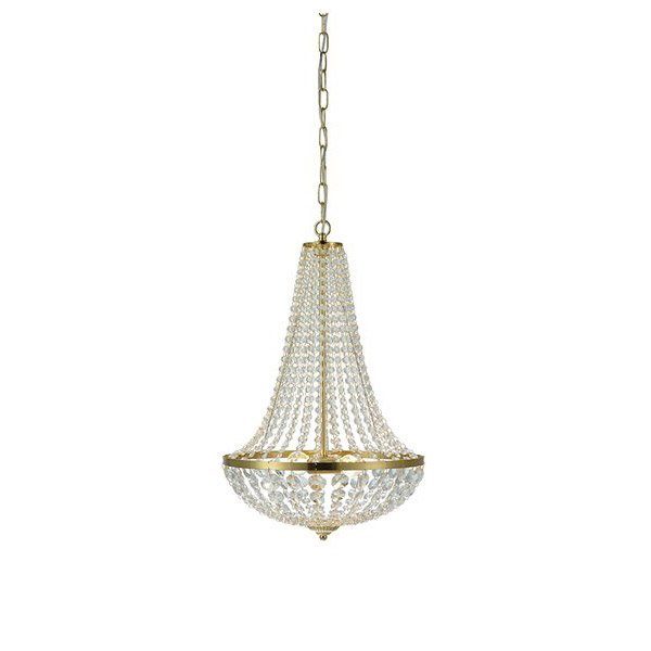 Lustre, e14 baroque Mongolf métal doré brossé/ brilliant 2 x 40 W MARKSLOJD