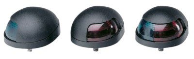 Feu de mât Attwood compact noir