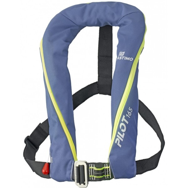 Gilet gonflable Plastimo Pilot 165N Hydrostatique Hammar Bleu + Harnais