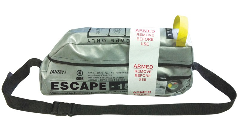 Appareil respiration d’urgence Lalizas Escape 15