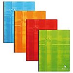 Grand Cahier – Clairefontaine – A4+ – 24 x 32 cm – Grands carreaux – 192 pages broché – Coloris assortis