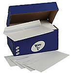 Enveloppes Clairefontaine 1601 DL C5/6 90 g/m² Avec Fenêtre Blanc – 250/Paquet