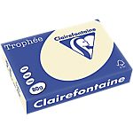 Ramette de papier de 500 feuilles – Clairefontaine – Trophée – A4 80g/m² ivoire