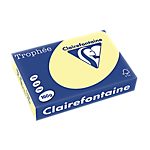 Ramette de papier de 250 feuilles – Clairefontaine – Trophée – A4 160g/m² canari