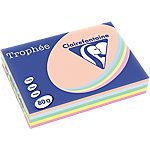 Clairefontaine – 500 feuilles papier Trophée couleurs pastels assorties A4 80g