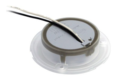 Plafonnier Hella Marine Slimline ronde inox