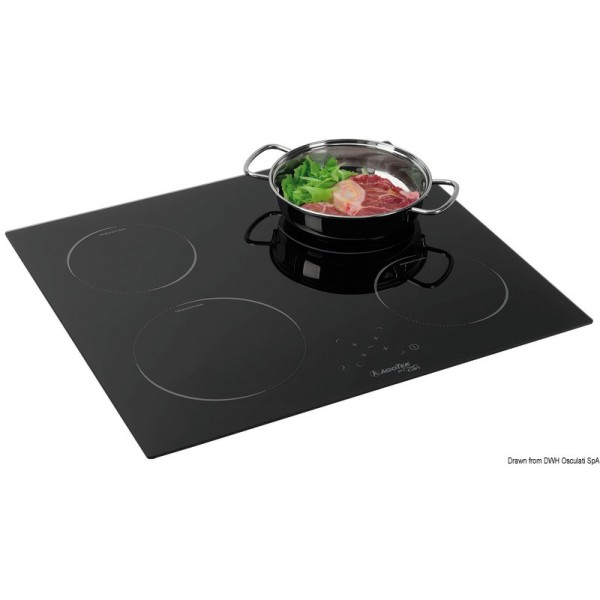 Plan de cuisson Dometic vitrocéramique – 4 plaques