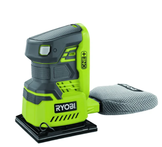 Ponceuse vibrante RYOBI R18SS4-0, sans batterie