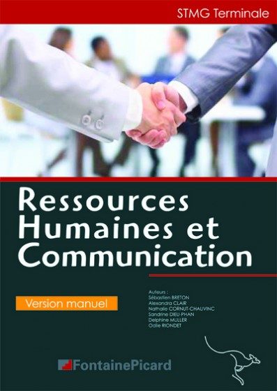 MANUEL RESSOURCES HUMAINES ET COMMUNICATION TERMINALE STMG