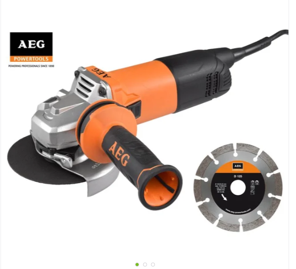 Meuleuse filaire AEG, Ws10-125sk, 1000 W