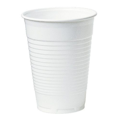 Gobelet plastique 10 cl blanc par 100