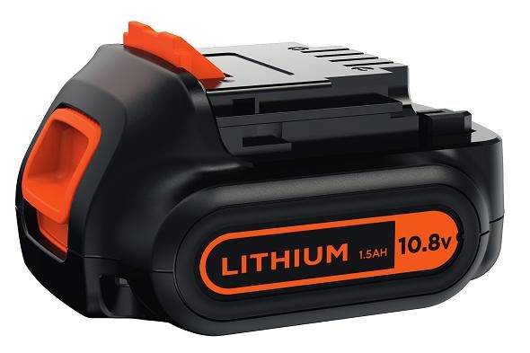 Batterie BLACK+DECKER, 10.8 V, 1.5 Ah lithium-ion