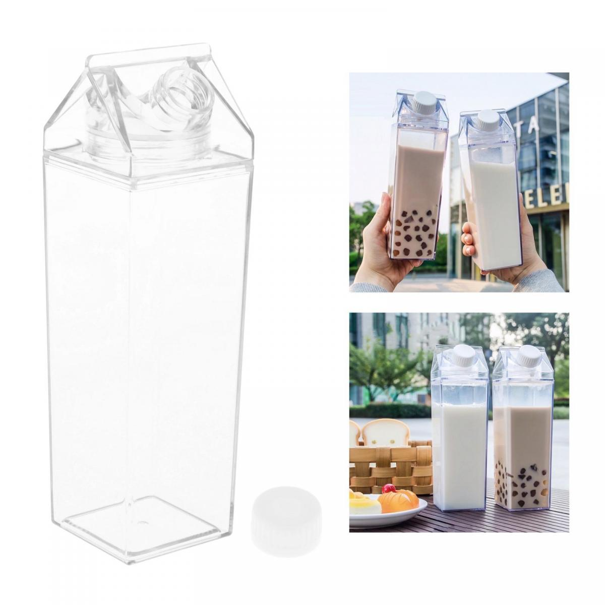 Bouteille d’eau en carton de lait