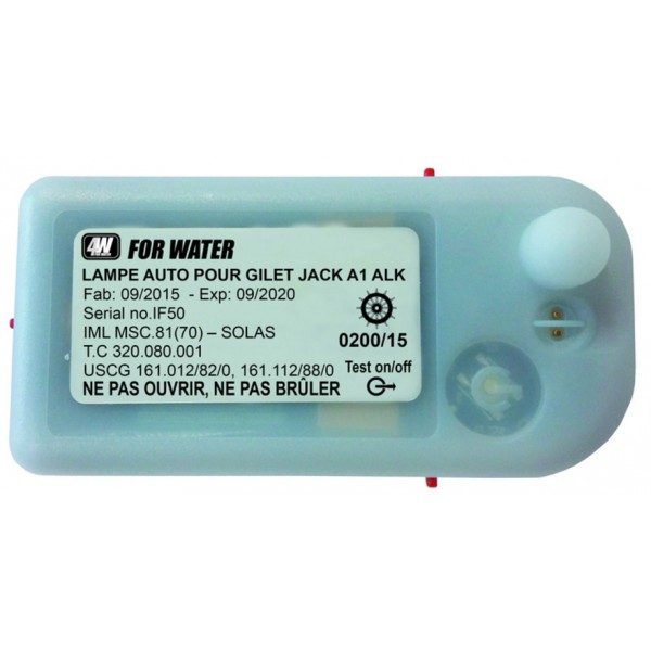 Lampe gilet 4Water automatique