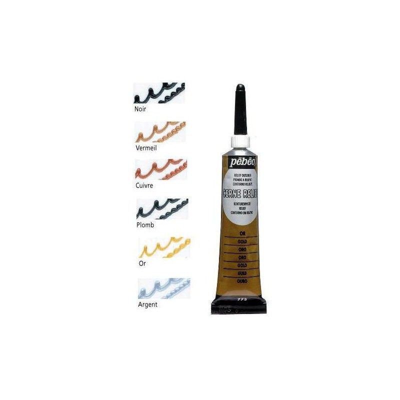 Cernes relief vitrail – 20ml – Pébéo