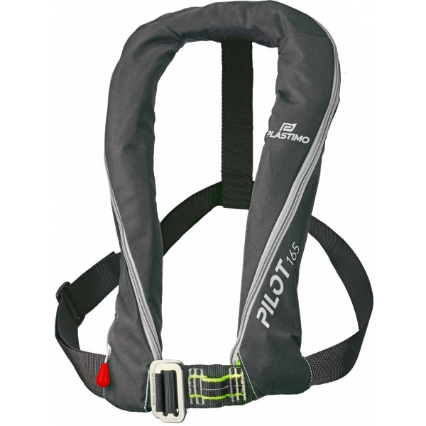 Gilet gonflable Plastimo Pilot 165N Hydrostatique Hammar Noir + Harnais