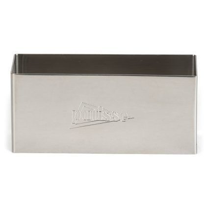 Cercle Mousse inox rectangulaire H 4 cm