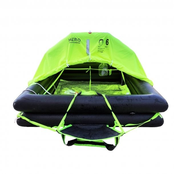 Radeau de survie 4Water – hauturier – 4 personnes – Container