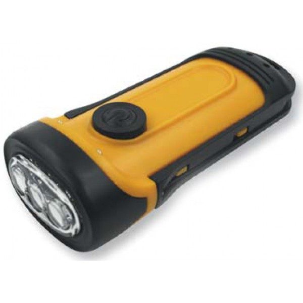 Lampe torche dynamo Topomarine 3 LED
