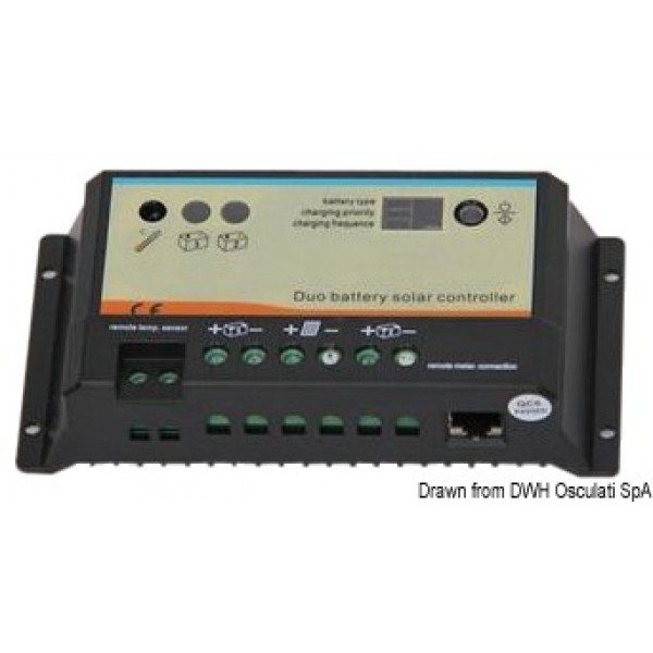 Régulateur de charge Enecom pour panneaux solaire 10A 12/24V