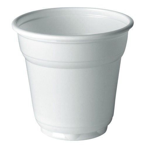 Gobelet plastique 10 cl blanc par 4200