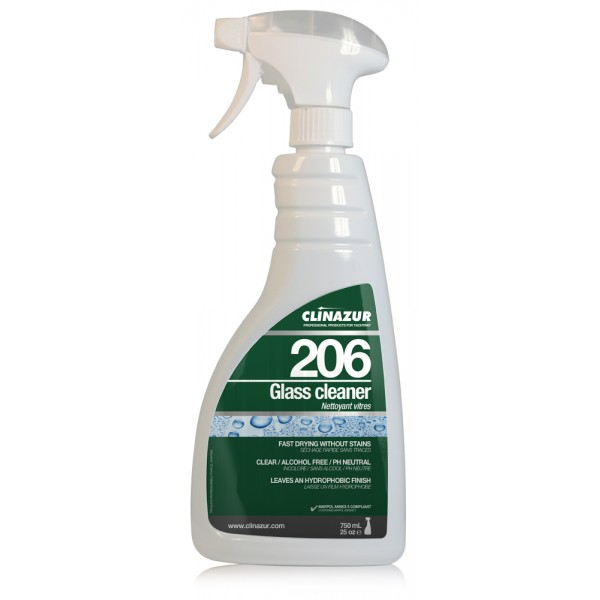 Nettoyant Clin’azur 206 Bio vitres 750 ml