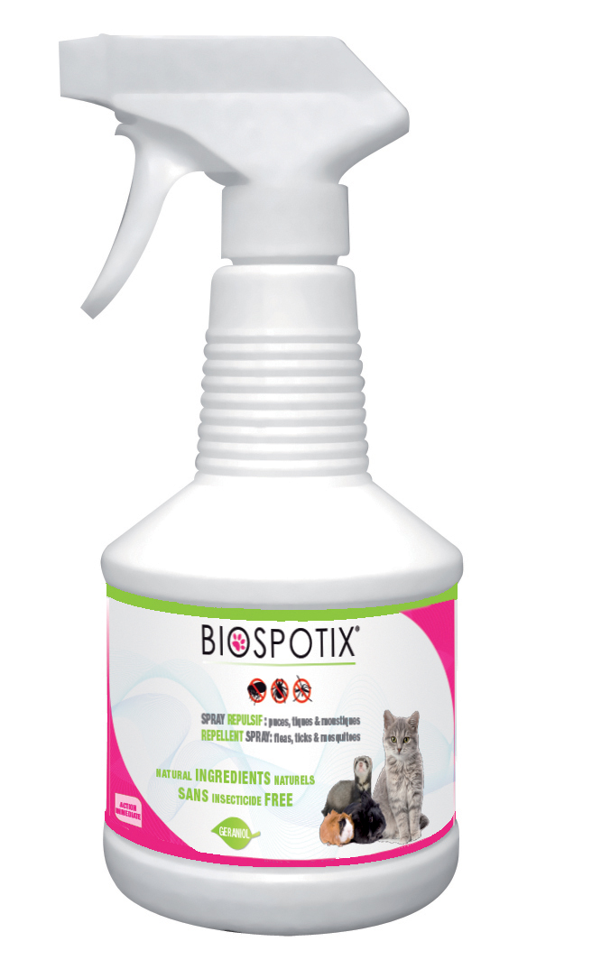 Spray répulsif naturel Biospotix pour chat