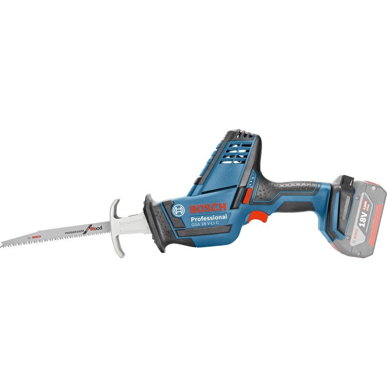 Scie sabre sans fil BOSCH Professional GSA 18V-LIC sans batterie