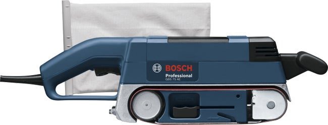 Ponceuse à bande filaire BOSCH PROFESSIONAL Gbs 75 ae , 750 W