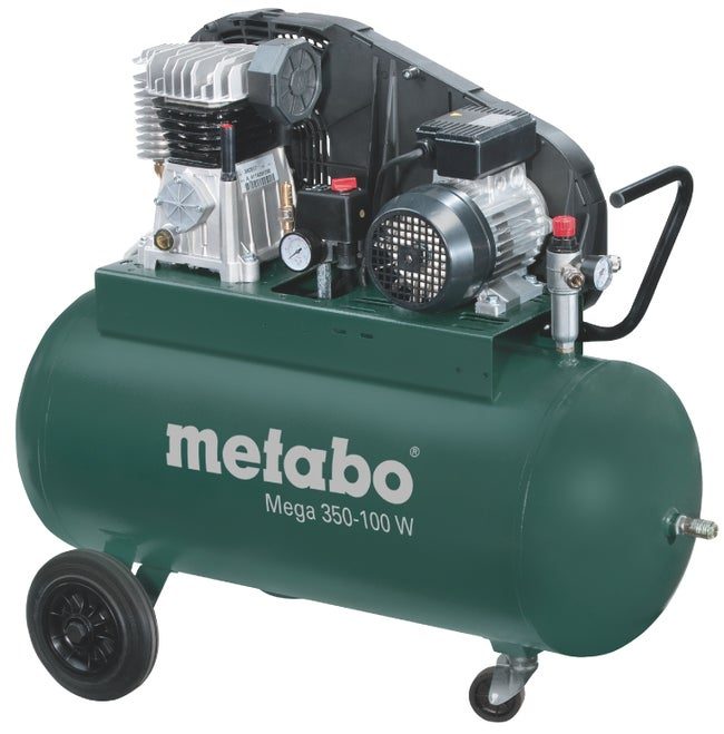 Compresseur de chantier METABO 90 l 3 cv MEGA 350-100 W 230 V