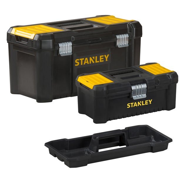 Lot de boîtes à outils STANLEY, L.48 cm, noir