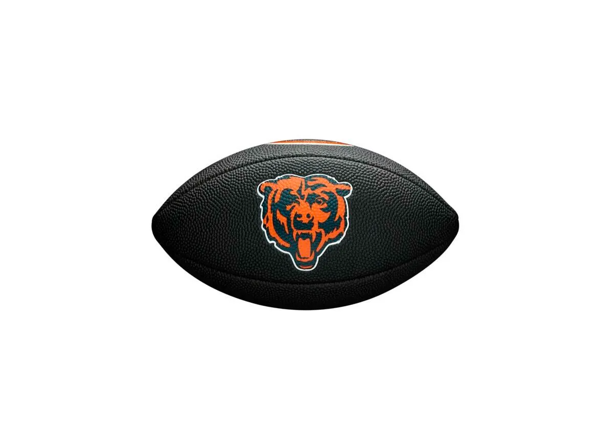 Mini Ballon de Football Américain Wilson des Chicago Bears